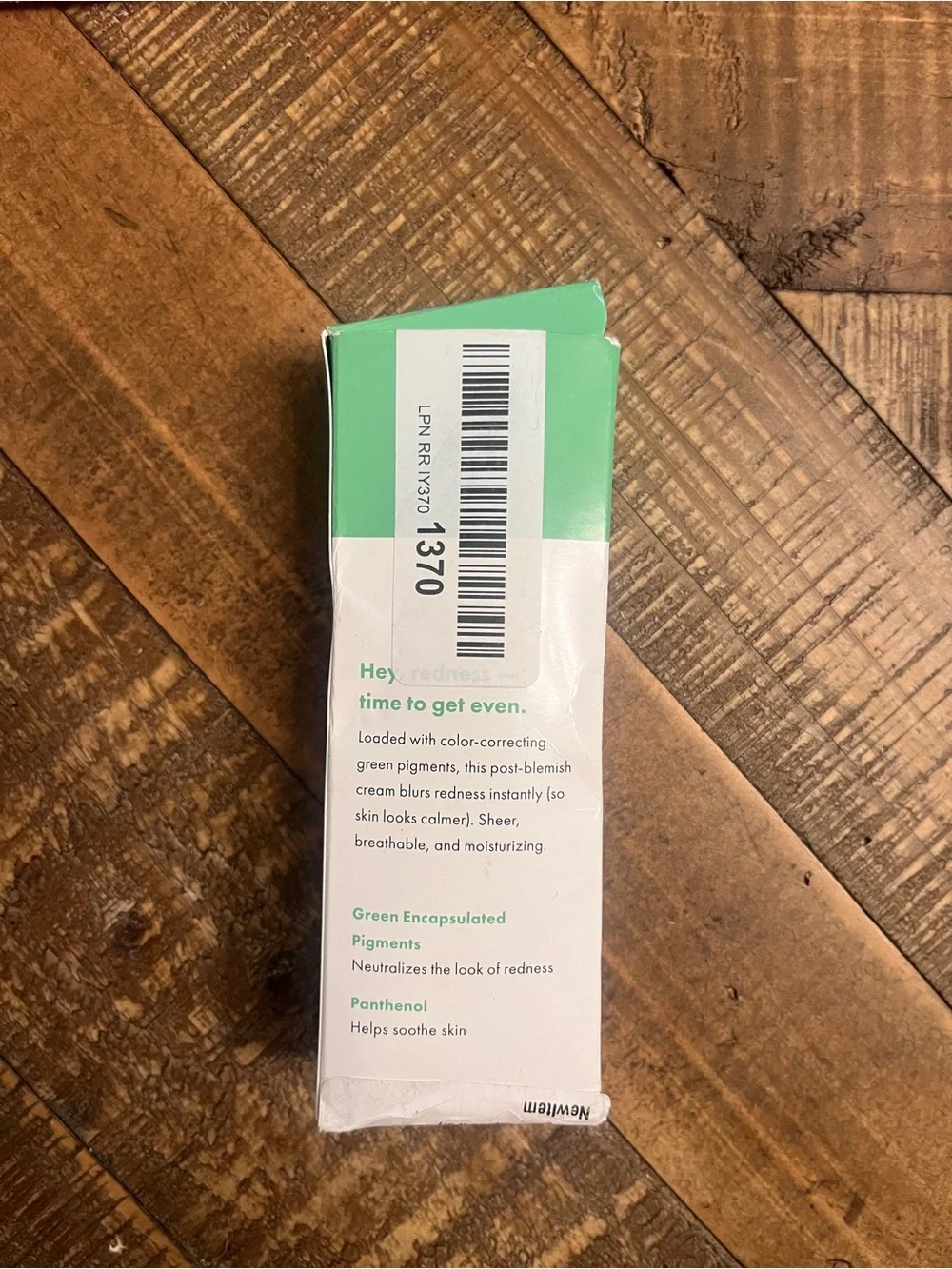 Hero Rescue Balm Color-Correcting Green Cream